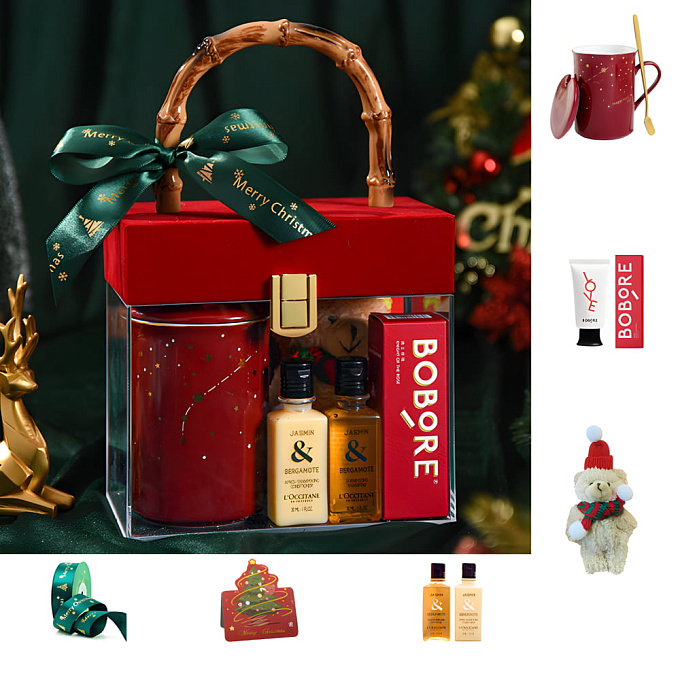 Новогодний корпоративный подарок коллегам и начальнику